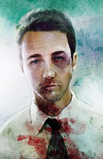 theawkwardgamer:  Fight Club Portraits by Vlad porn pictures