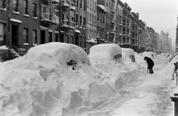  Great Blizzard of 1947. New York City. Photographer: