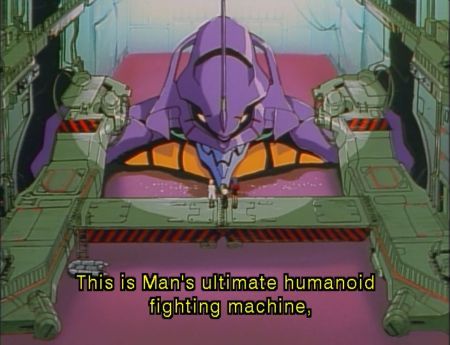 ornamental-coping:  Neon Genesis Evangelion  NOT A ROBOT