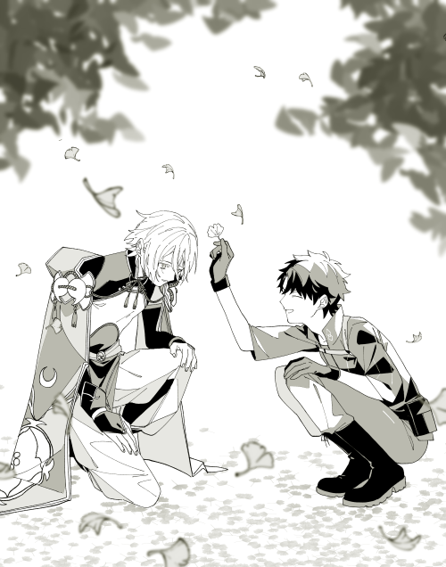 mthkera: Source Ritsuka/Gudao with his various boyfriends 