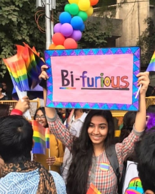 madhurphil:Delhi Queer Pride 2017 ️‍