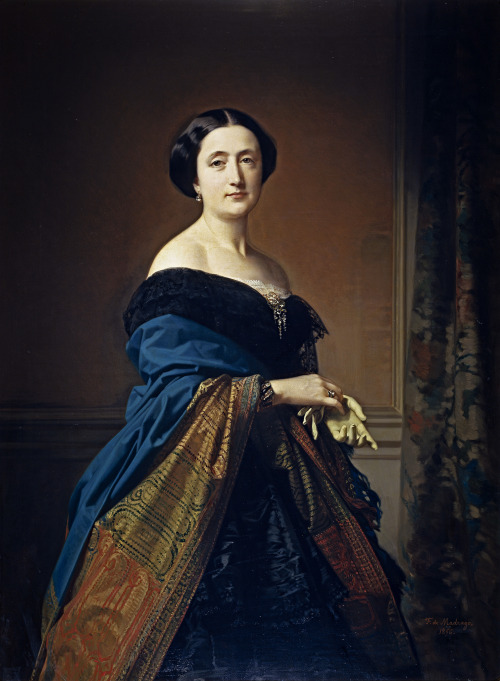Portrait of Saturnina Canaleta de Girona, by Federico de Madrazo y Kuntz, Museo Nacional del Prado, 