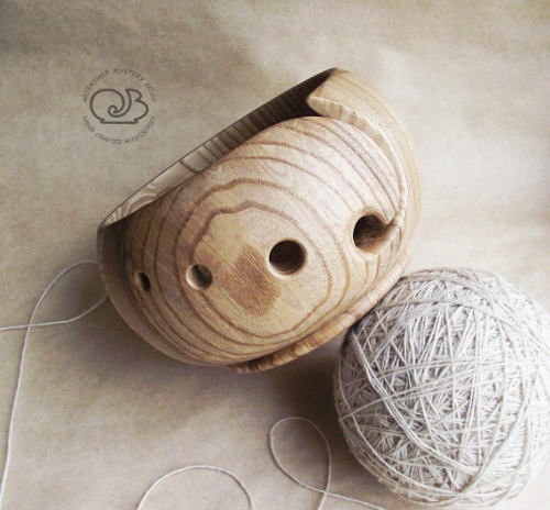 Wooden Yarn Bowl //WorkshopMysteryWood