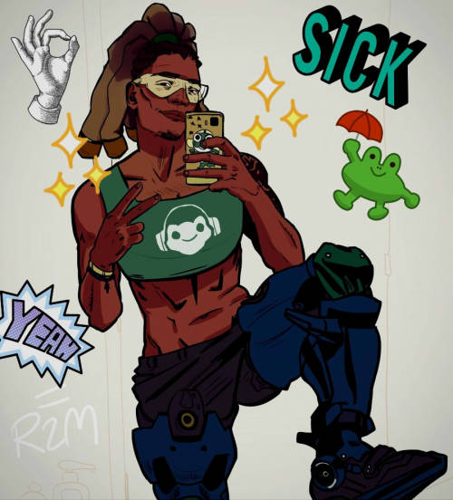 dontdierobb: Lucio taking a selfie of his fresh binder for my friend! My phone kinda killed the qual