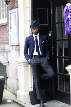 completewealth:c/o:Hilton Webb  File under: Submissions, Fedoras, Blazers, Ties, Trousers, Pocket squares