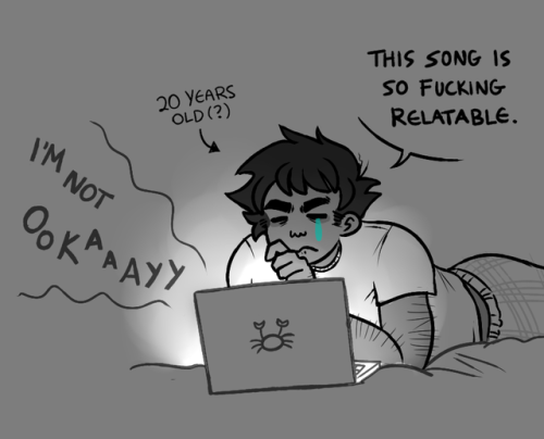 threshcadet:“humanstuck karkat would have extremely dubious taste in music” -andrew huss