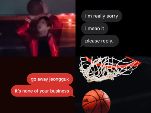 Of Basketball, Bruises, And A Black-haired Boy Pt. I | Jjk