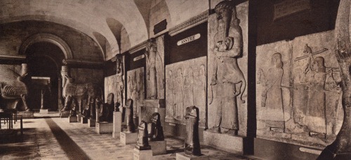 Louvre, the Great Gallery in 1890