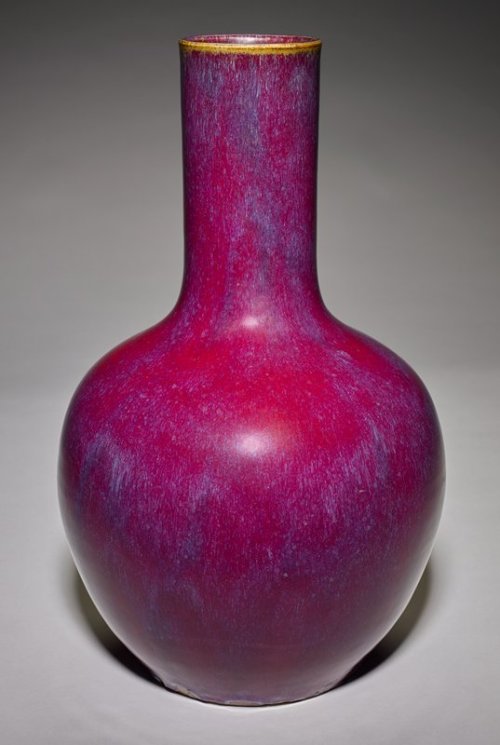 mia-asian-art: Bottle vase (tianqiu ping), 18th century, Minneapolis Institute of Art: Chinese, Sout
