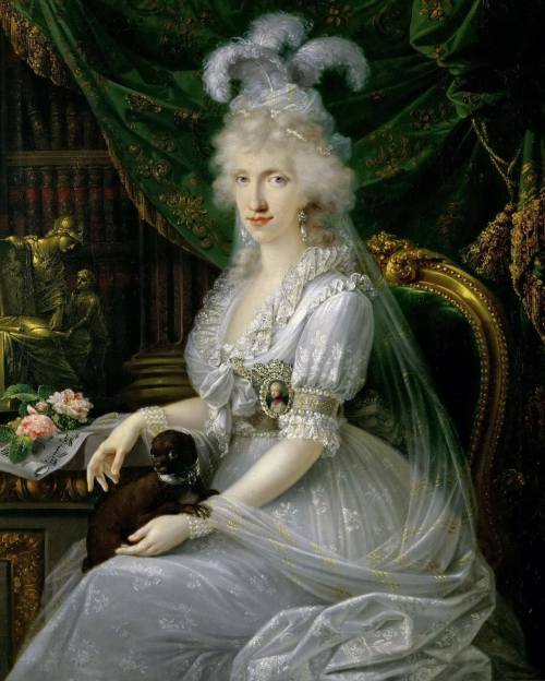 Princess Luisa Maria Amelia Teresa of Naples and Sicily, Grand Duchess of Tuscany by Joseph Dorffmei