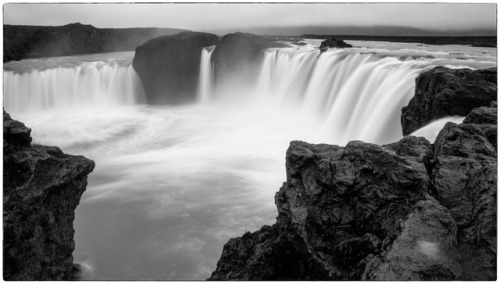 tomhoganphotographer: Power.  Godafoss, Iceland On the Ring Road… Cheers!