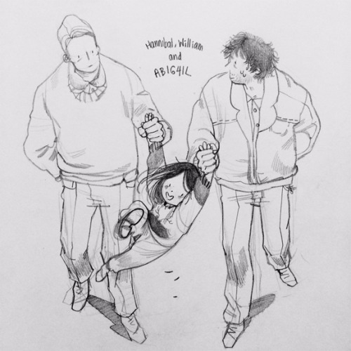 harkbus:   05/20/2016 | Hannibal, Will, and Abig4il (playing with an au where Garrett Jacob Hobbs lo
