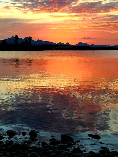 Sunrise, Lake Havasu City, AZ.With thanks to the photographer.