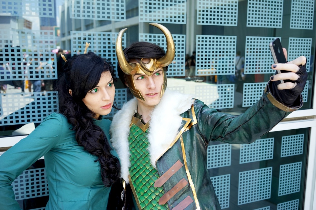 aicosu:Not gonna lie, we are in love with how our Loki &amp; Leah costumes turned