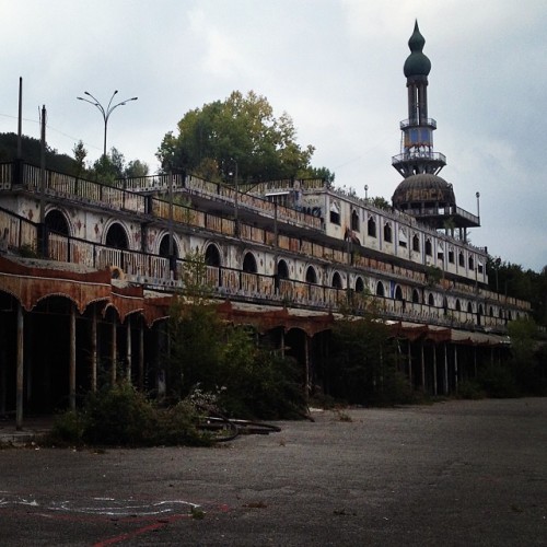 instagram:  Cosonno, Italy’s Abandoned Las Vegas    To view more photos and videos from Consonno, visit the Consonno and Consonno Fantasma location pages on Instagram.    In 1962, Italian entrepreneur Mario Bagno bought all of the land in Consonno,