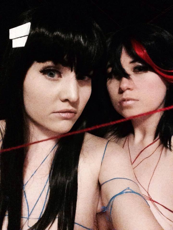 nsfwfoxyden:  Some little sneak peaks of the Kill La Kill duo me and bunnyqueenmodeling