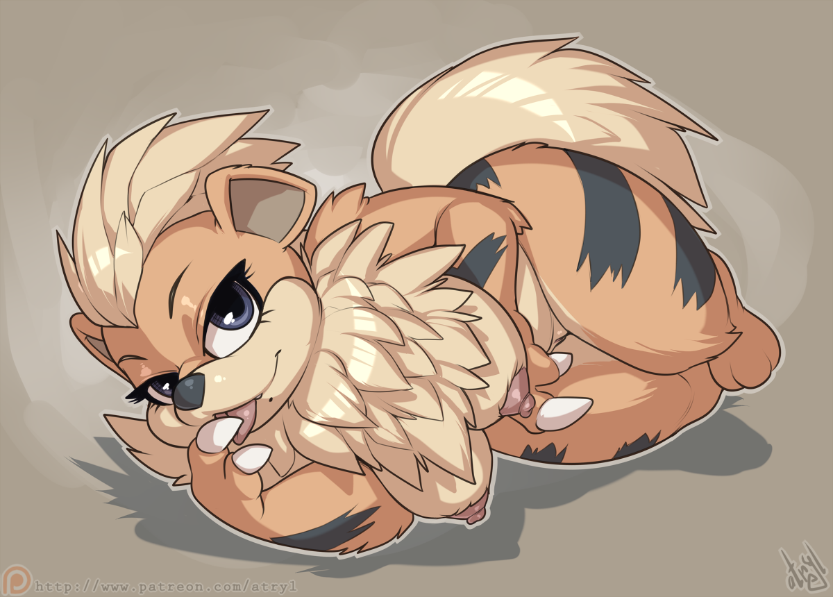 GrowlitheThank you Pokemon GO! for making me draw pokemon again! &lt;3———You