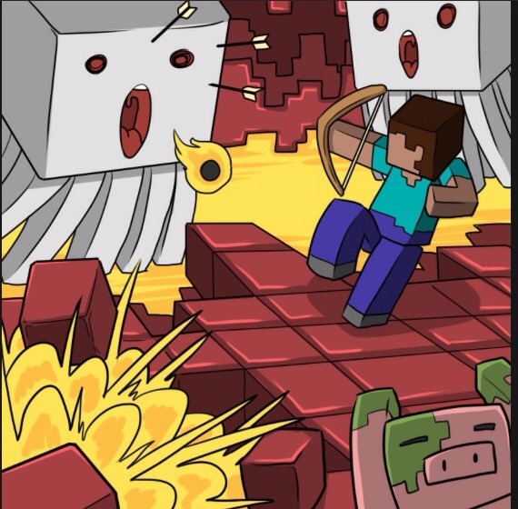 Porn of Minecraft, Terraria, Undertale and more =P