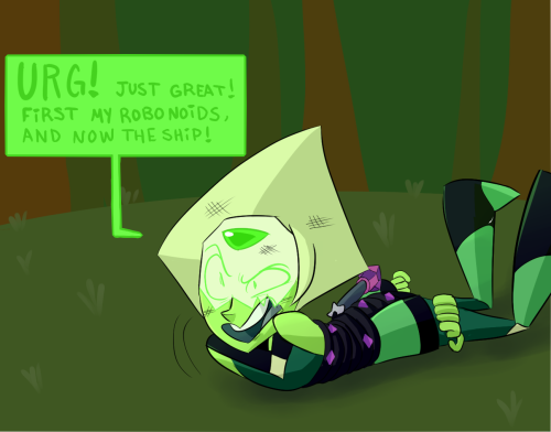 askperidotgem:Ugh. This technology is so archaic, but it will have to do for now.((Let’s pretend Peridot can adapt to human technology and wi-fi.))poor peridot lol XD