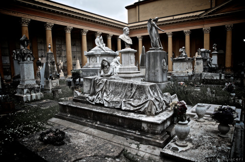 dansemacabre-:Certosa di Bologna in Bologna, ItalyPhotos byPierluigi Luceri on Flickr