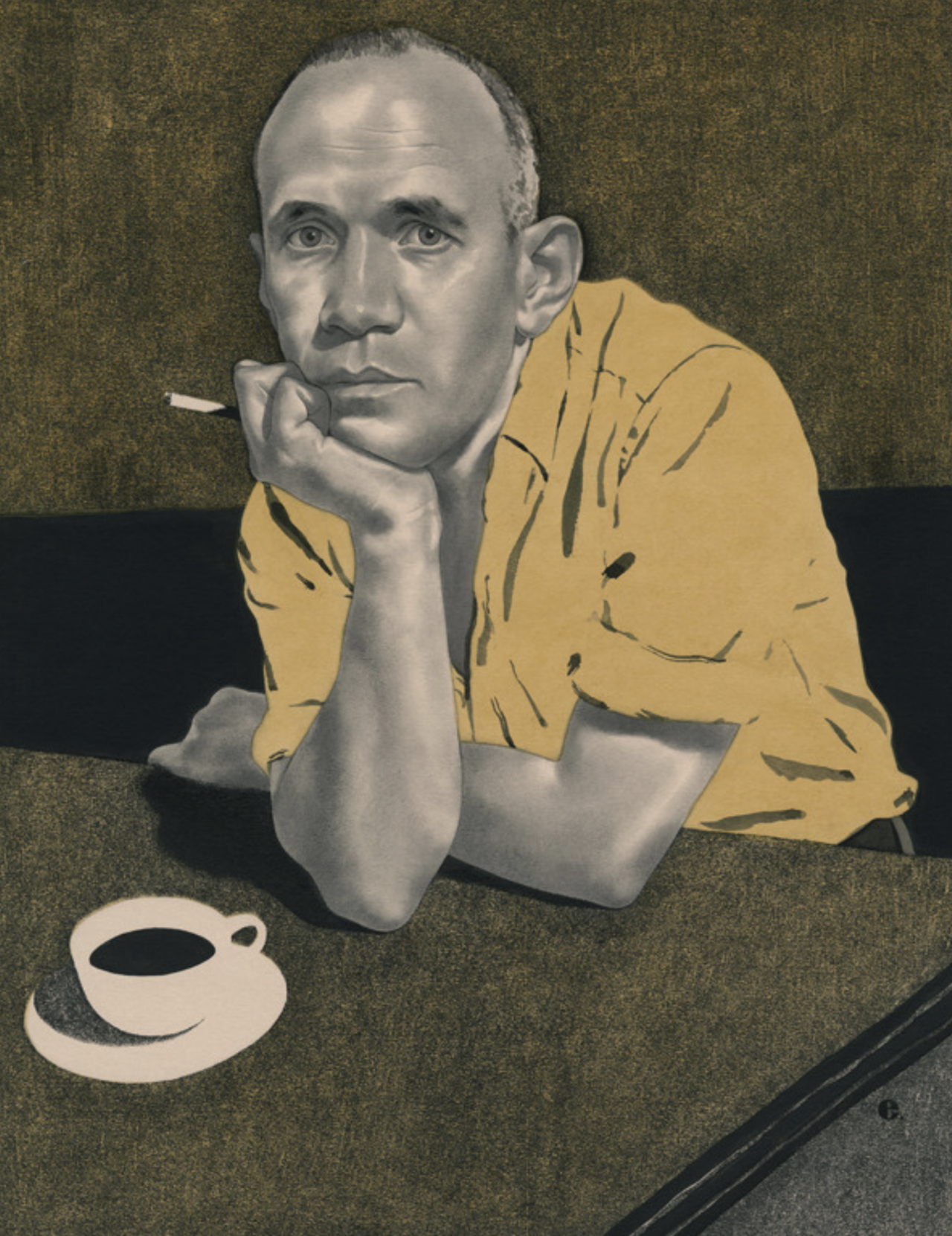 petrpetrpetr: Jean Genet by Edward Kinsella