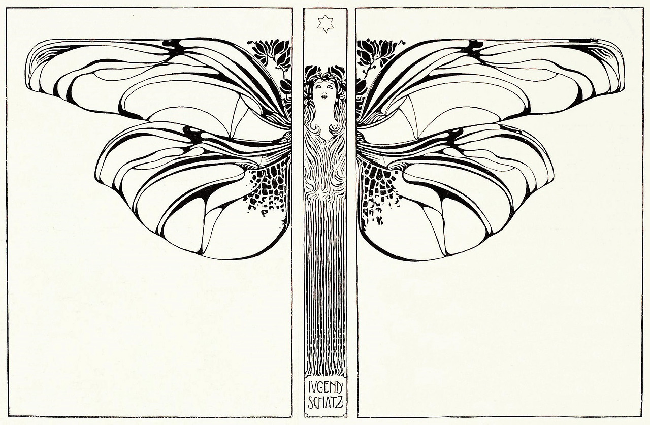 Koloman Moser (1868-1918), “Ver Sacrum”, #2, 1898
Source