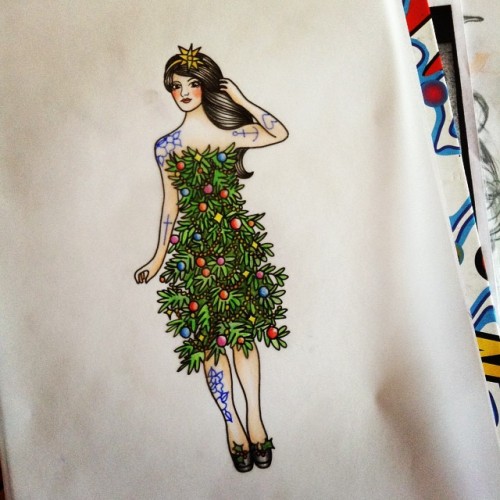 Christmas Day outfit? #tattoo #tattoos #luckycattattoo #luckycattattooparlour #christmas #christmast