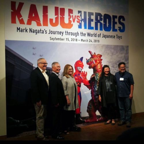 2 years ago my exhibition #kaijuvsheroes opened to the public at @jamuseum ! A once in a lifetime ev