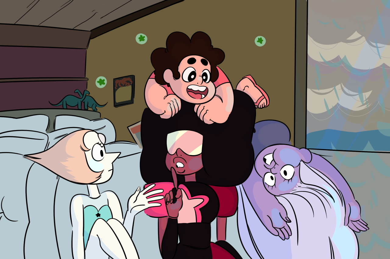 juiceboxknight:  Steven Universe redraw from episode- Steven the Sword Fighter 