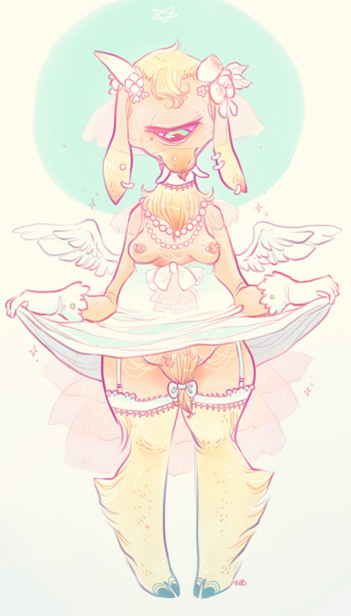 theveryworstthing:  felt like drawing the kawaiiest of bahphomets.  oh my god, it&rsquo;s