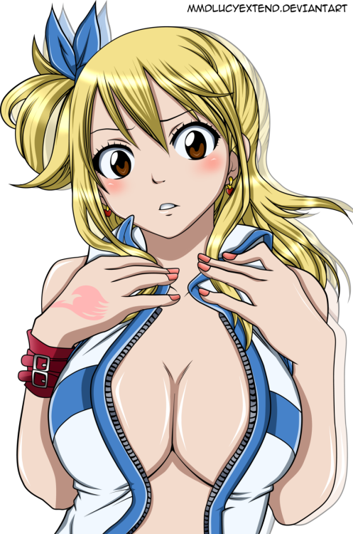 rule34andstuff:  Fictional Characters that I would “wreck”(provided they were non-fictional): Lucy Heartfilia(Fairy Tail).