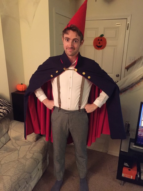 heliophobe:Finally finished making my Halloween costume! (I’m Wirt from Over the Garden Wall)