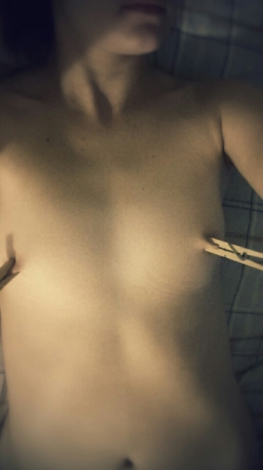 subspacegirl:  I was bad and had to wear these for ten minutes.