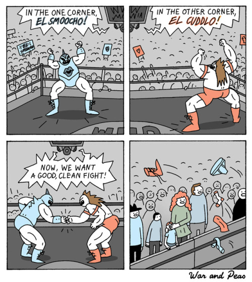 warandpeas:  Good Clean Fight porn pictures