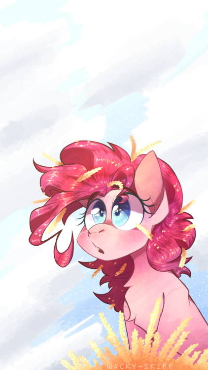 texasuberalles: Pinkie Pie and oats  by 