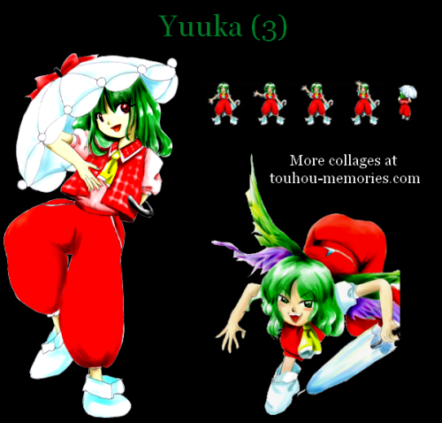 Yuuka  - Kioh Gyoku.I did not draw the pictures, I only made the collage.