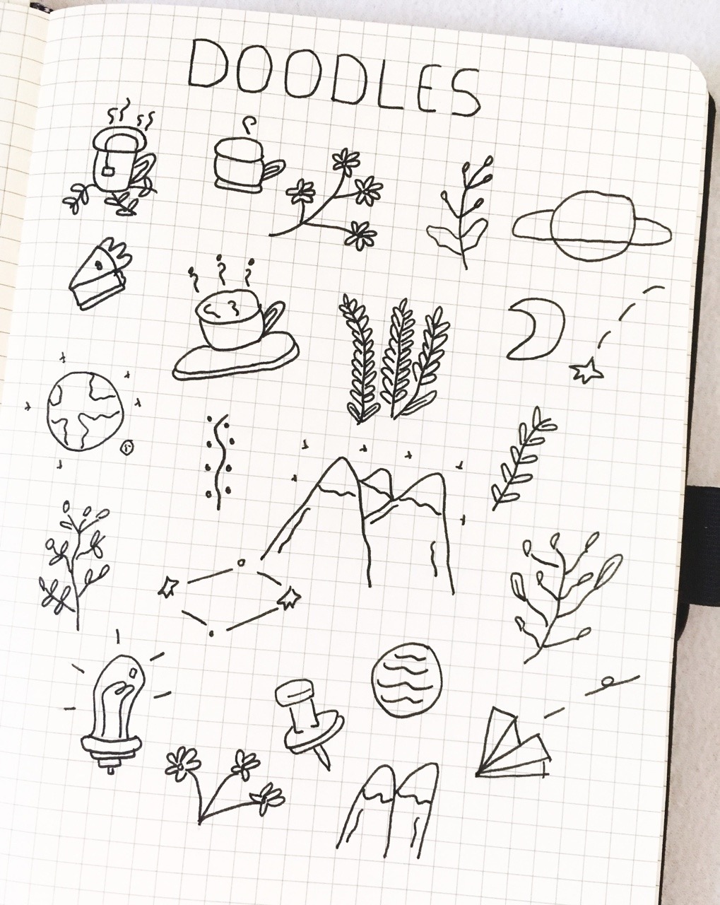 Sara — Here you have doodles ideas from different...