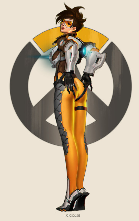 over watch - Tracer-fanart jojo so https://www.artstation.com/artwork/Ay8vy