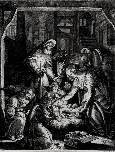 Luke in the Phillip Medhurst Collection 065 The Nativity Luke 2:7 De Vos on Flickr.
A print from the Phillip Medhurst Collection published by Revd. Philip De Vere at St. George’s Court, Kidderminster.