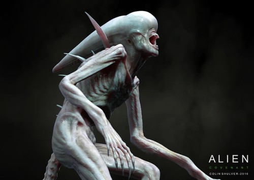 Alien Covenant - Neomorph  COLIN SHULVER www.artstation.com/artwork/bxJYo