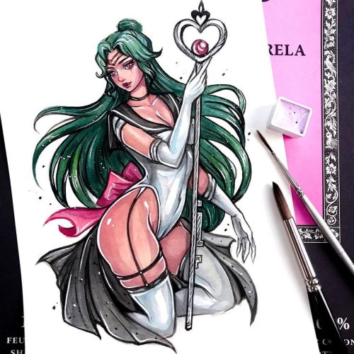 Setsuna Meioh aka Sailor Pluto  Keeper of the gates of time and space. Mysterious and distant What d