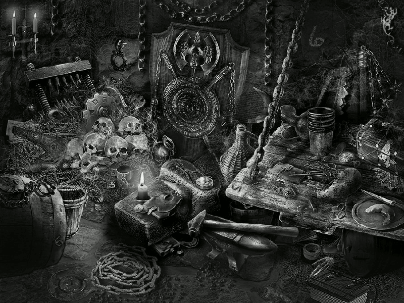 atchuna-blackmagic:  dungeon by olga-idealist more edits here 