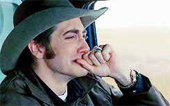  Get to know me meme: 3/10 movies » Brokeback Mountain↳I wish I knew how to quit you.  
