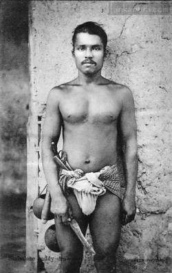 Sri Lankan Sinhalese man, via Historic images