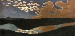 dappledwithshadow: MoonlightFelix Vallotton - circa 1894 