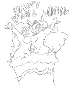 chillguydraws: themanwithnobats:  Happy (belated) birthday @chillguydraws  Hey it’s all good. Caught me before bedtime XD Thanks pal!  &lt; |D’‘‘‘‘‘