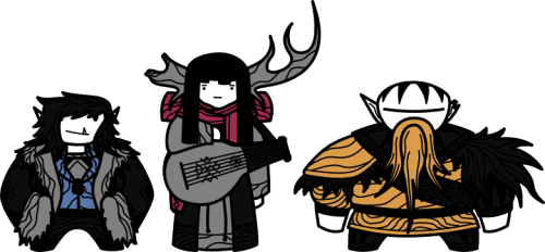 Character Designs For A Game Idea From 2017 That I Occasionally Remember, Formatted In The Worst Possible