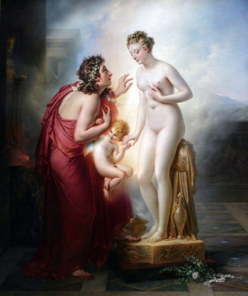 Pygmalion et Galatée, Anne-Louis Girodet-Trioson 1819