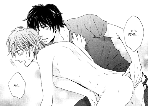 Edi's reading yaoi