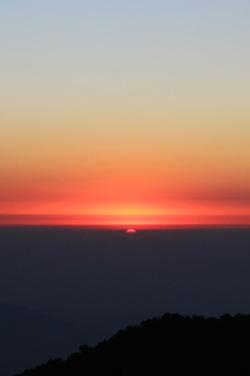 pimpmyycamel:  musts:  Tiger Hill-Sunrise by Manisha Desai Tiger Hill Darjeeling, India  q’d